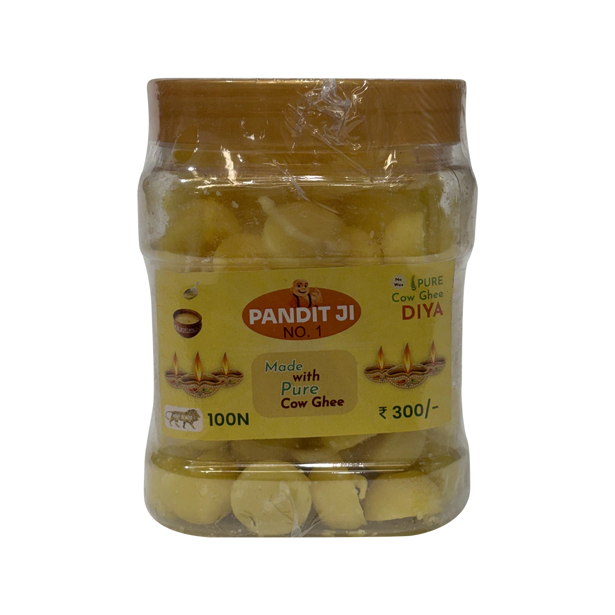 Maira's Kitchen - Pure Cow Ghee 100 Jyot Bati | 1 Pack