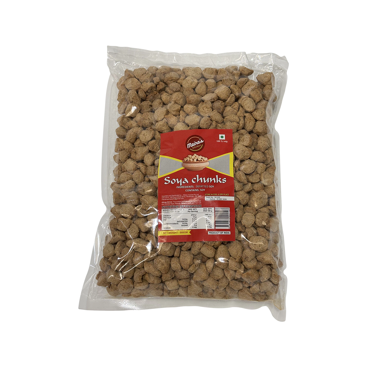 Maira's Kitchen - Soya Chunks | 900g