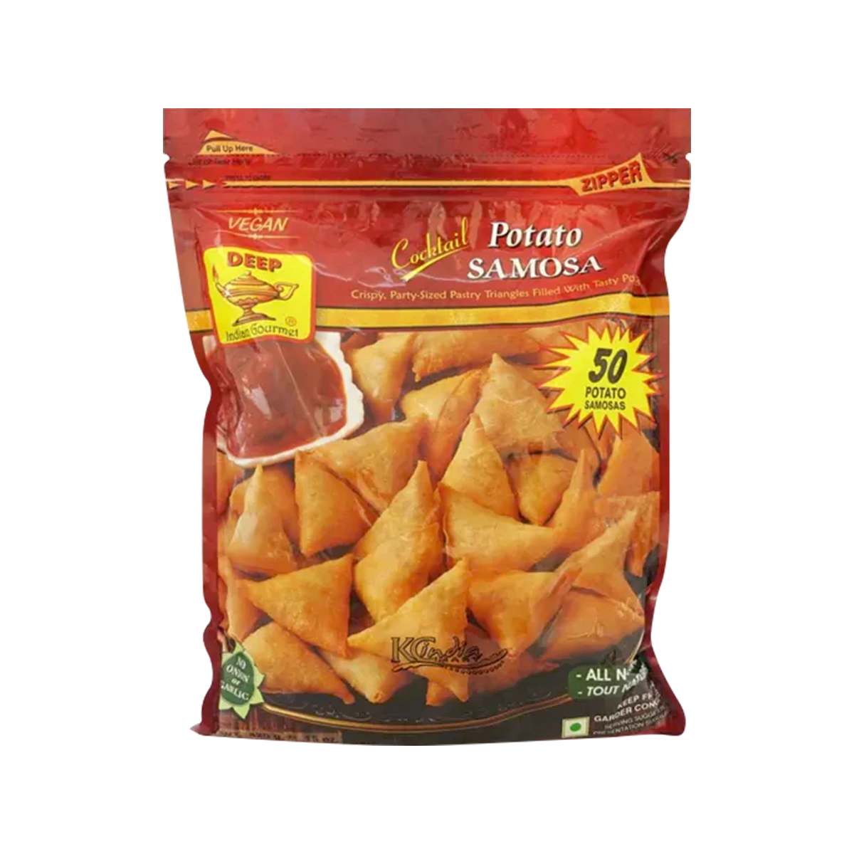 Deep - Cocktail Potato Samosa | 50 Pcs