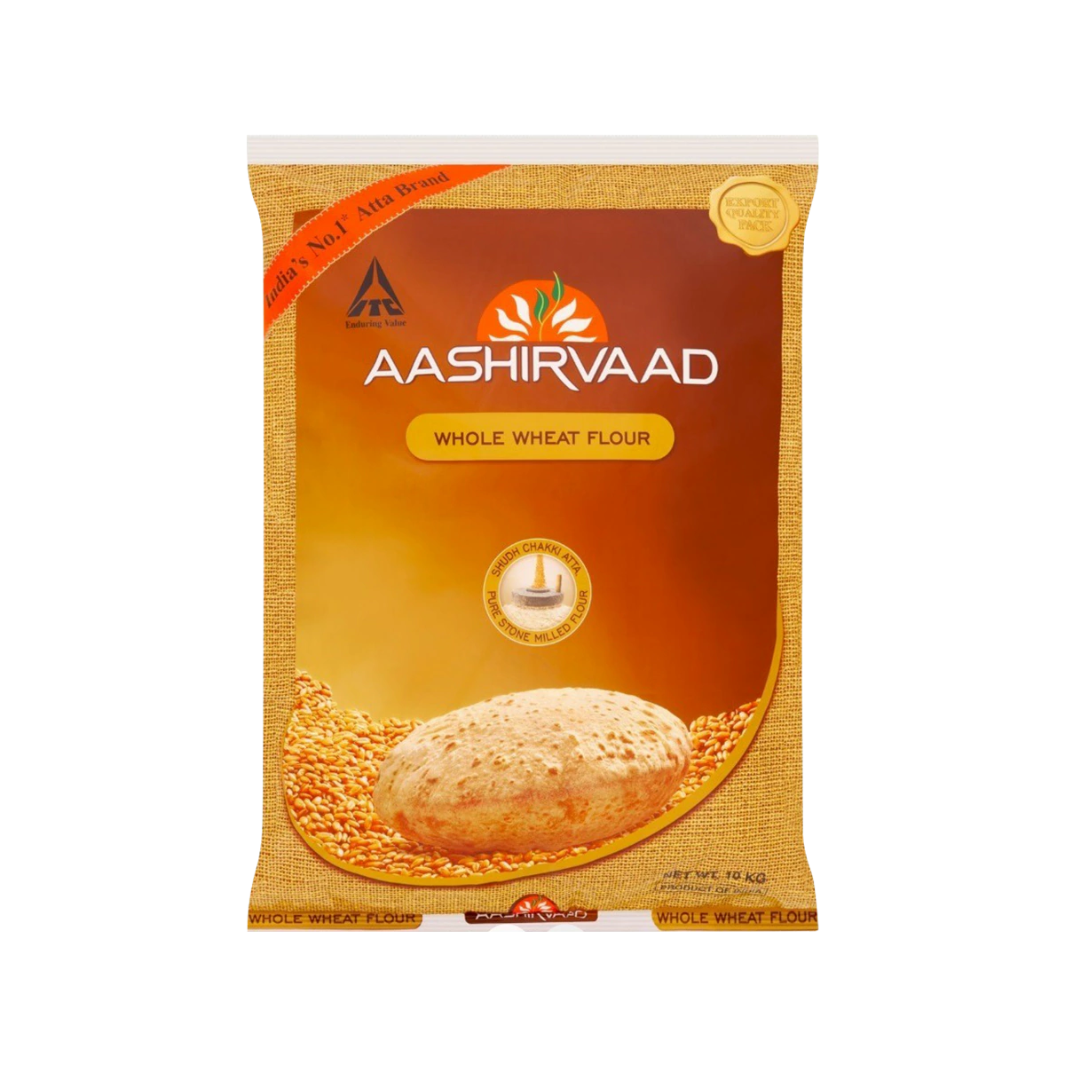 Aashirvaad - Sudh Chakki Atta Flour | 10kg