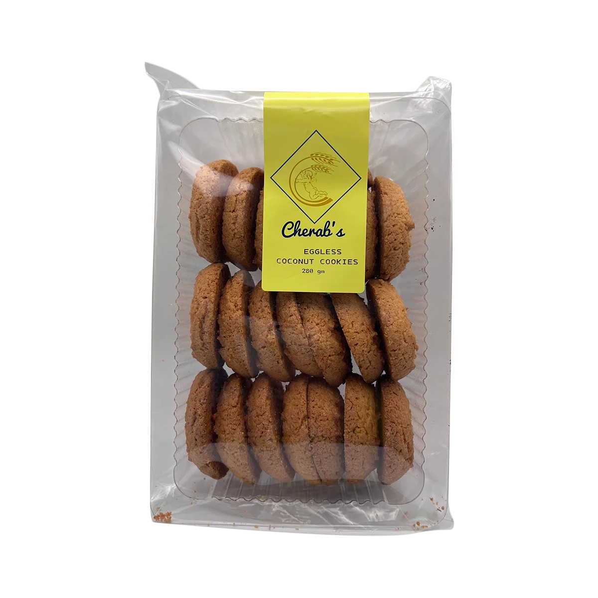 Cherabs - Eggless Coconut Cookies | 280g