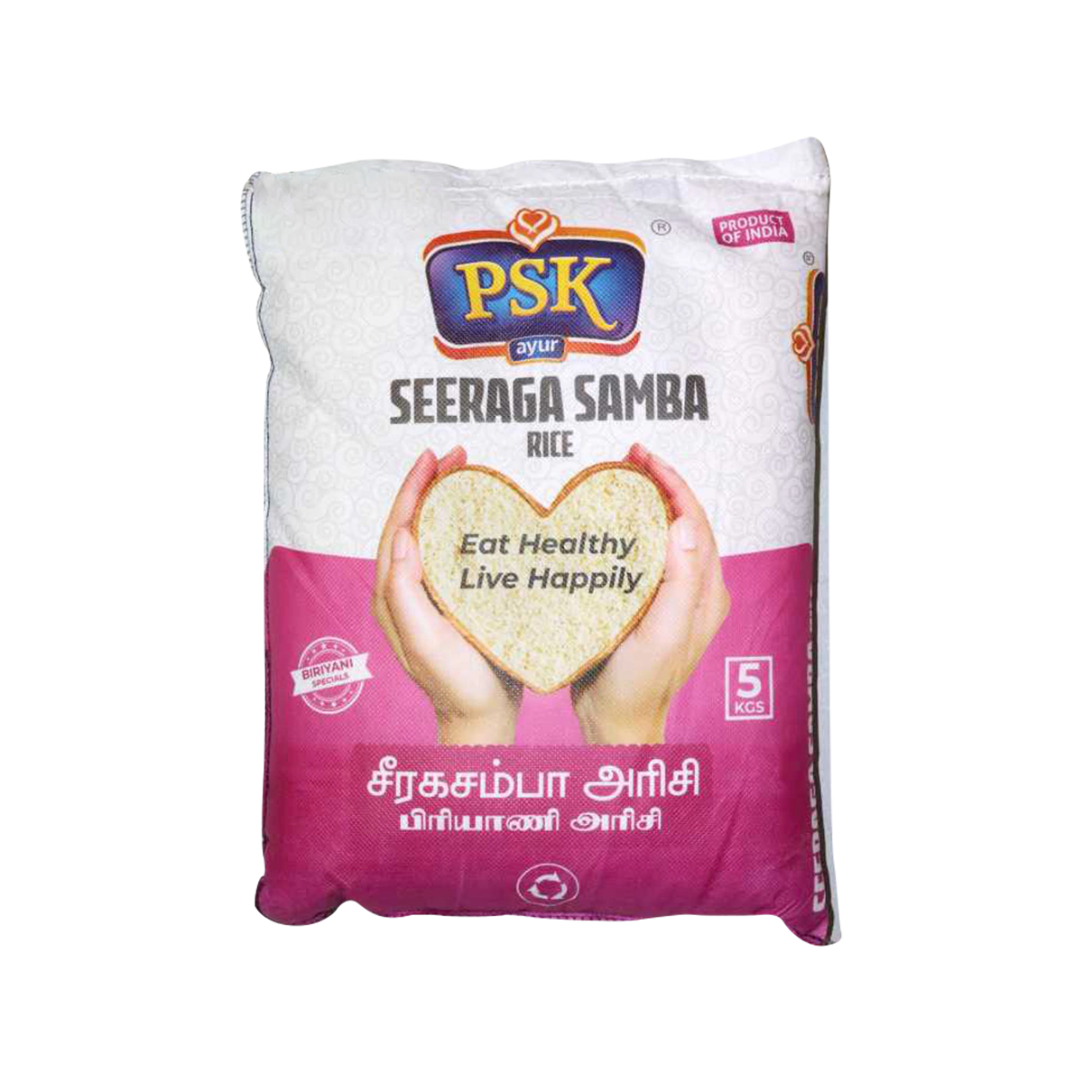 PSK Ayur - Seeraga Samba Rice | 5kg