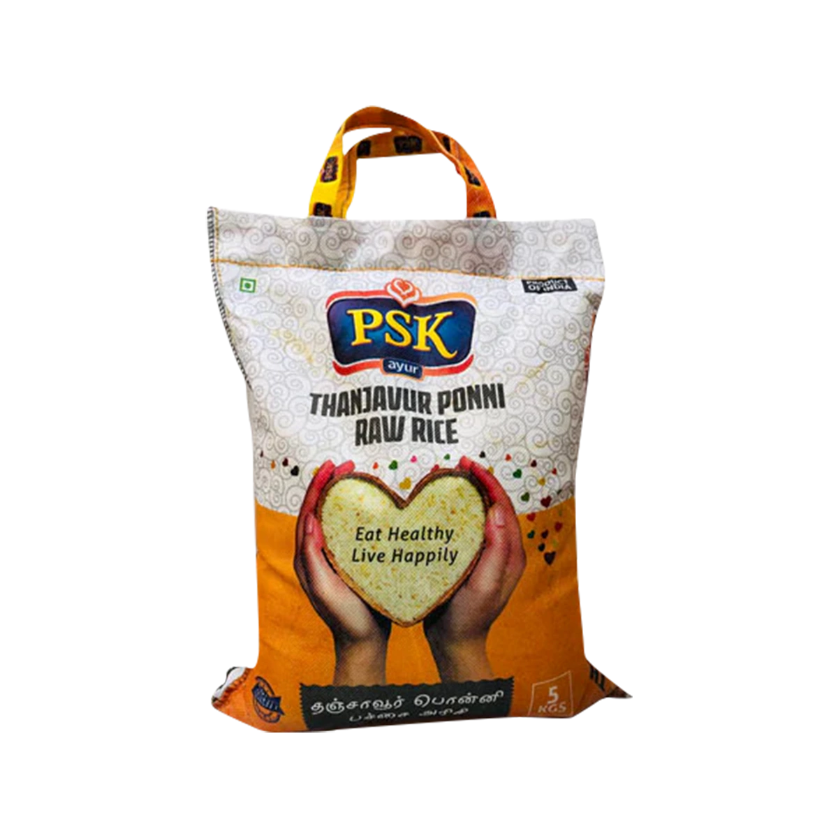 PSK Ayur - Thanjavur Ponni Raw Rice | 5kg
