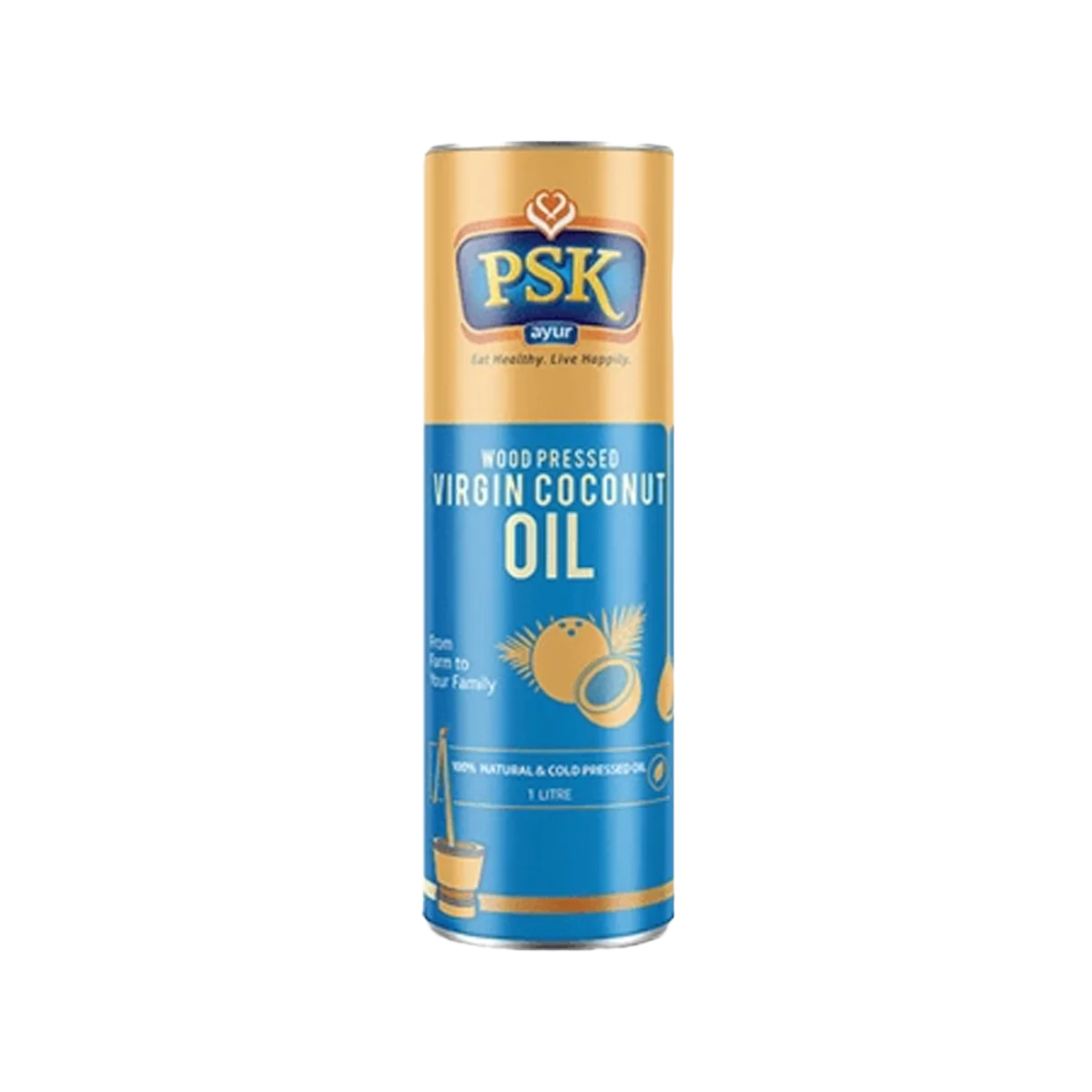 PSK Ayur - Wood Pressed Virgin Coconut Oil | 1L