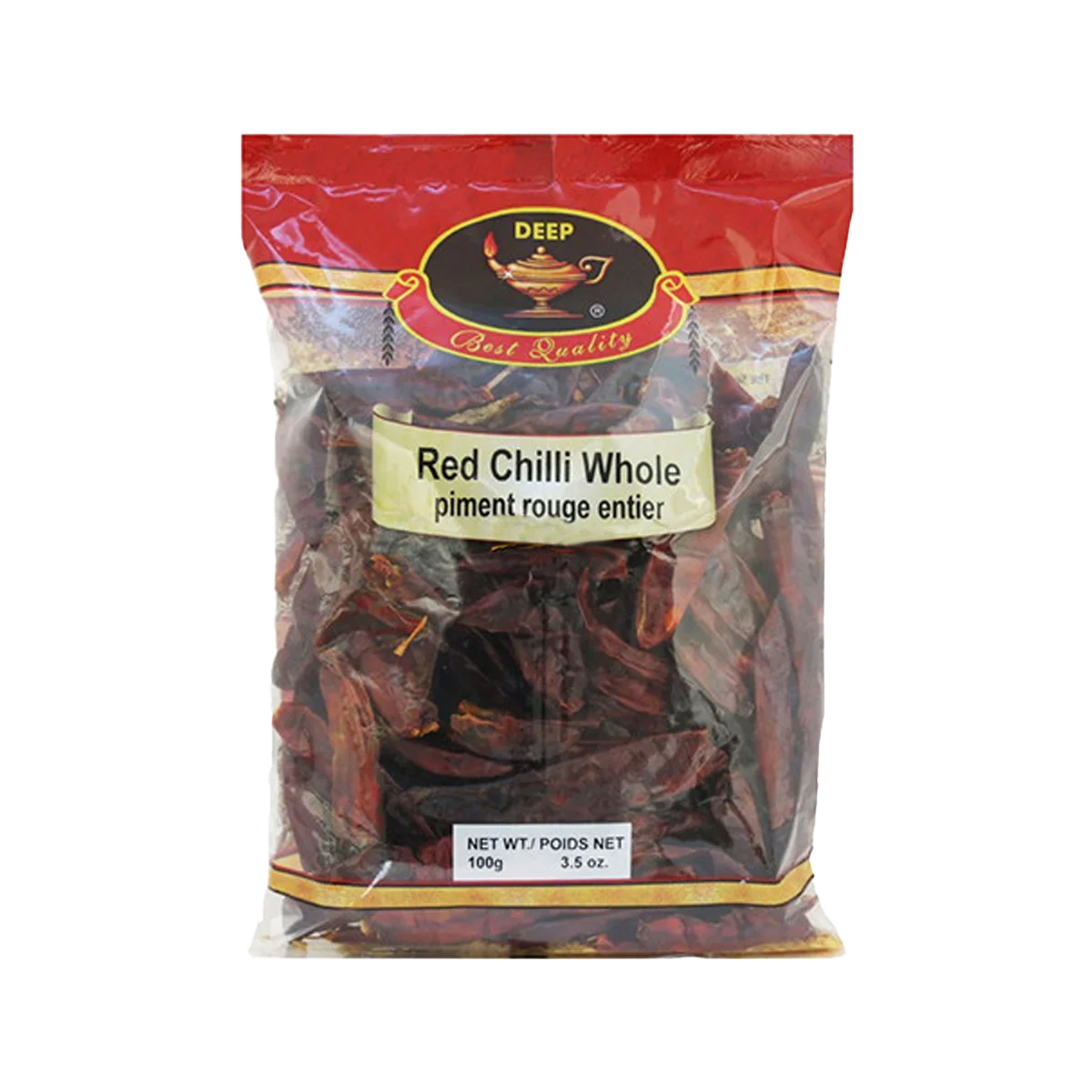 Deep - Red Chilli Whole (Dry) | 100g