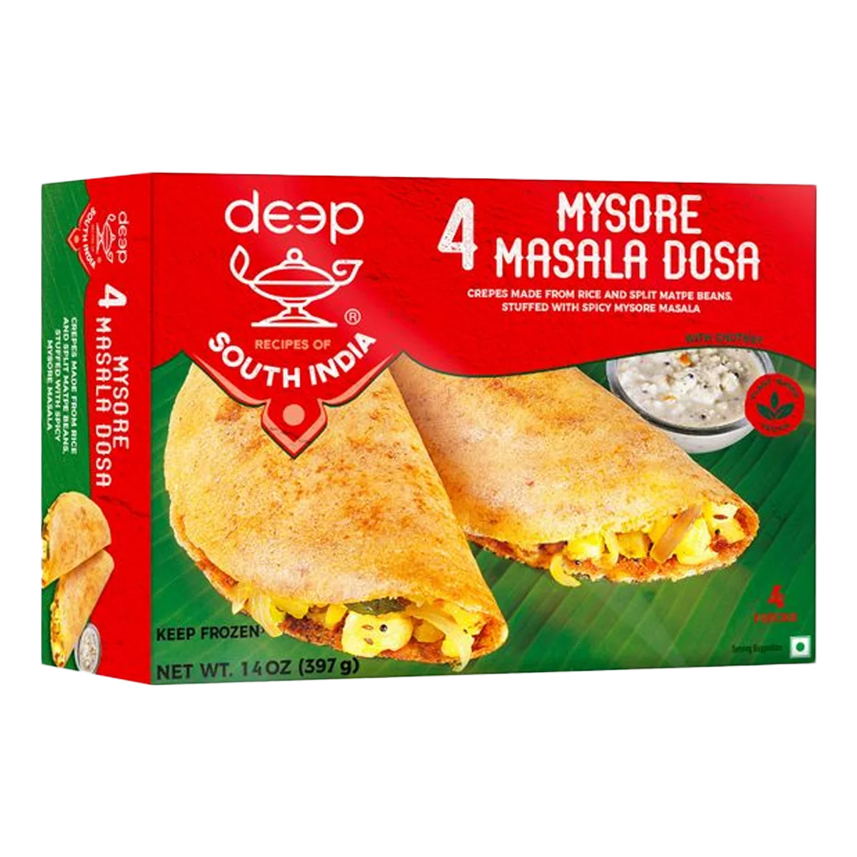 Deep - Mysore Masala Dosa | 4 Pcs