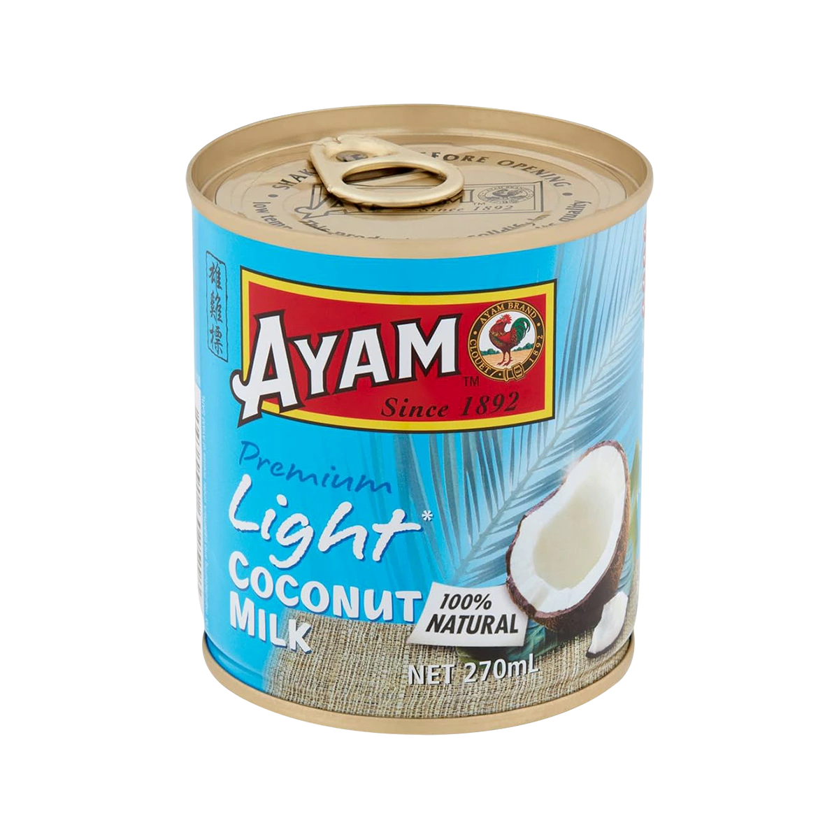 Ayam - Coconut Milk Light 100% Natural | 270ml