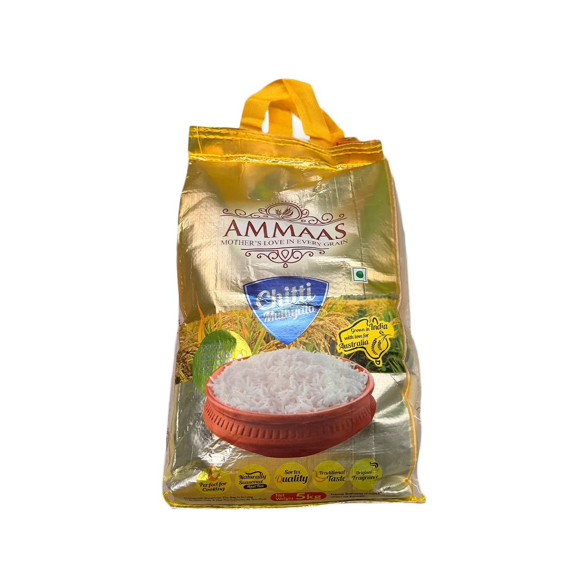 Ammaas - Chitti Muthyalu Sona Masoori Rice | 5kg