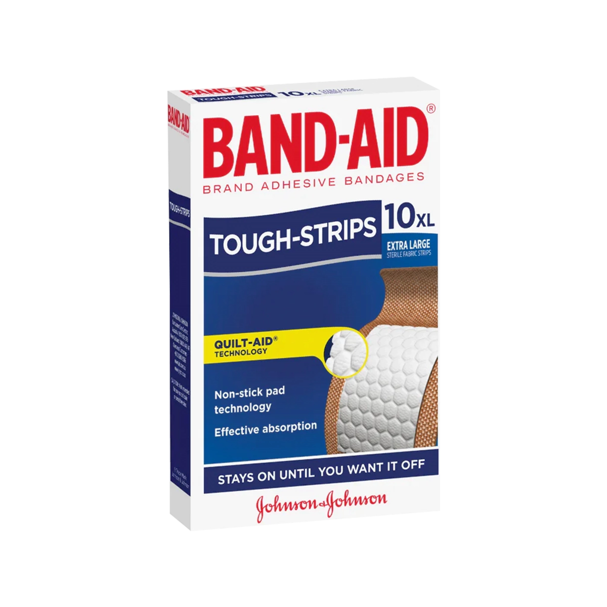 Johnson & Johnson - Band Aid Tough Strips Extra Large | 40 Pack