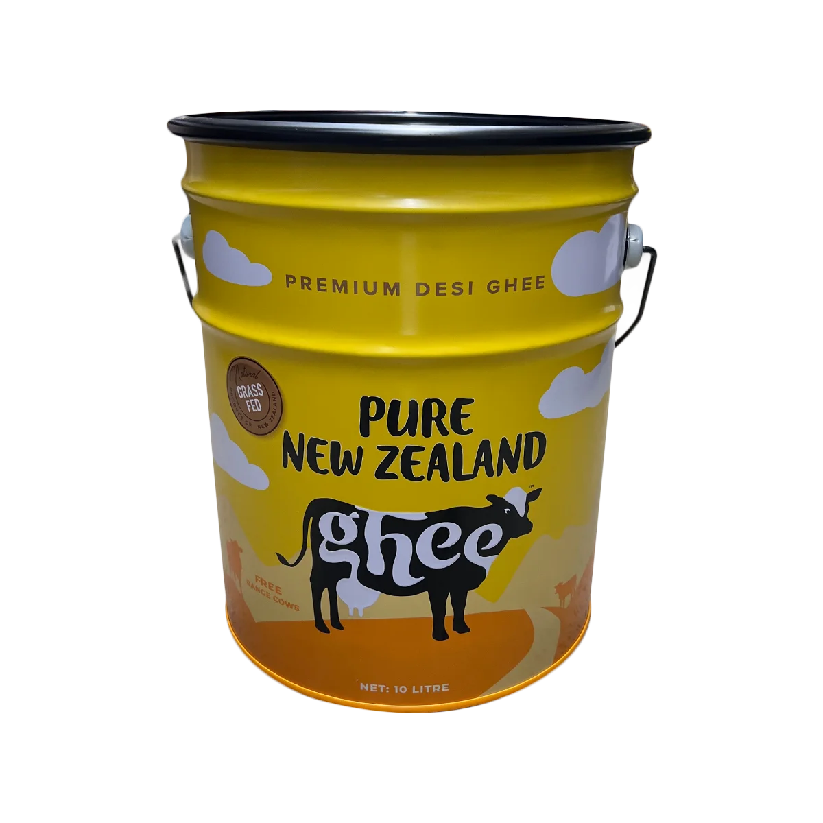 Pure New Zealand - Ghee Tin Bucket | 10L