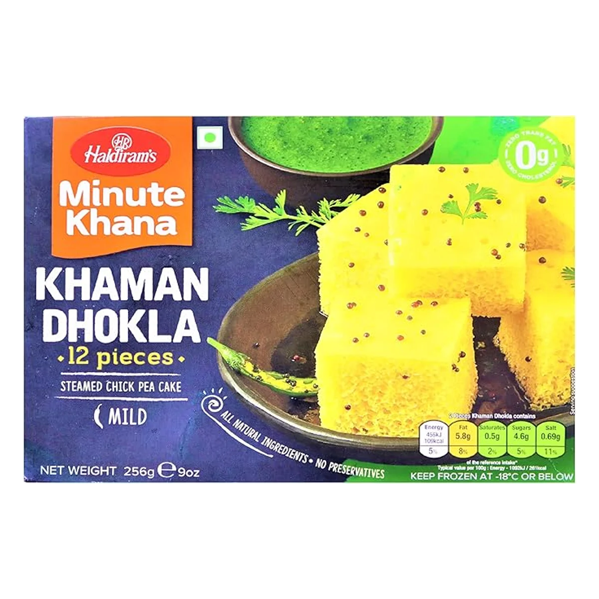 Haldiram's - Khaman Dhokla 12Pcs | 256g