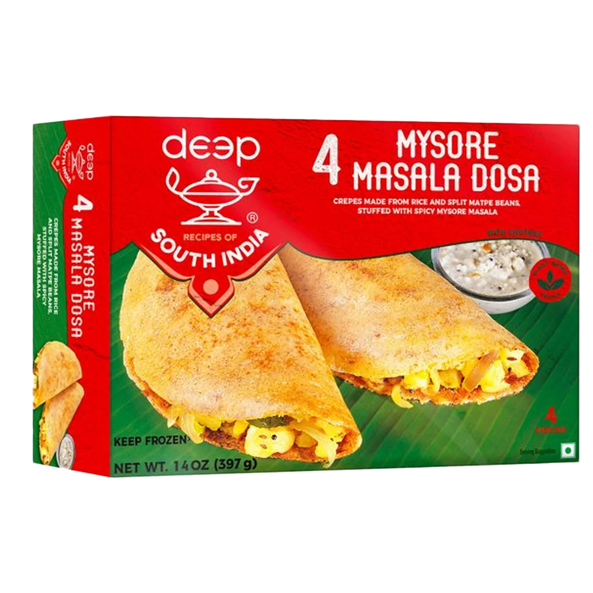 Deep - Masala Dosa | 4 Pcs