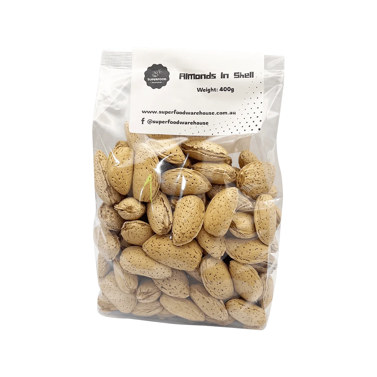 Superfood Warehouse - Almonds In Shell | 400g