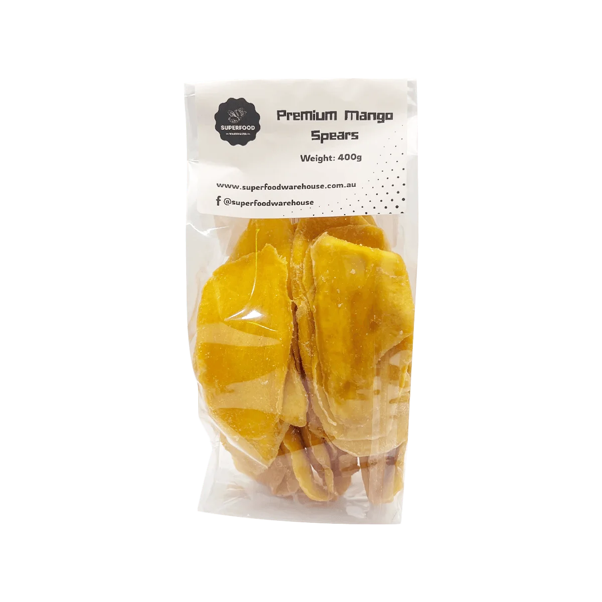 Superfood Warehouse - Premium Juicy Dry Mango Spears | 400g