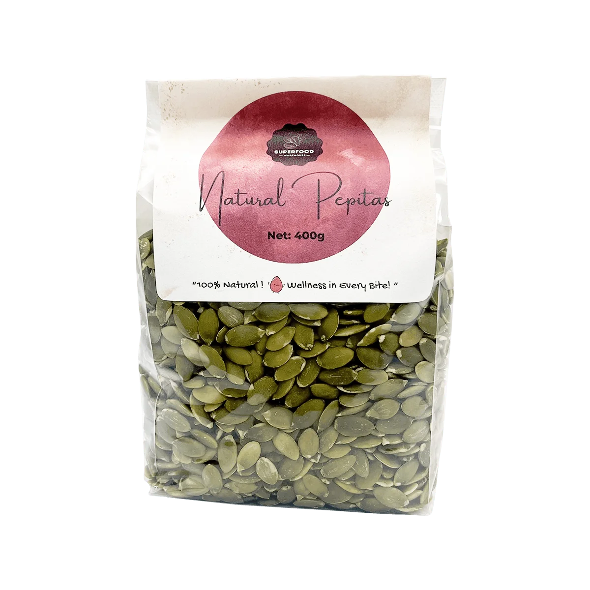 Superfood Warehouse - Pepitas AA Grade Pumpkin Seed | 400g