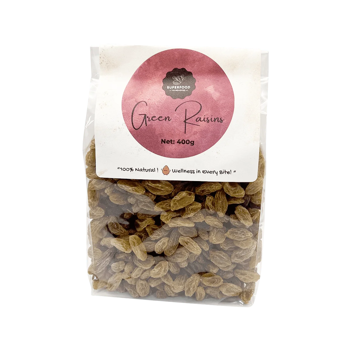 Superfood Warehouse - Green Raisins New Harvest | 400g