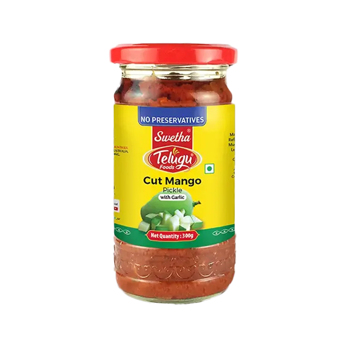 Swetha Telugu Foods - Cut Mango Pickle | 300g