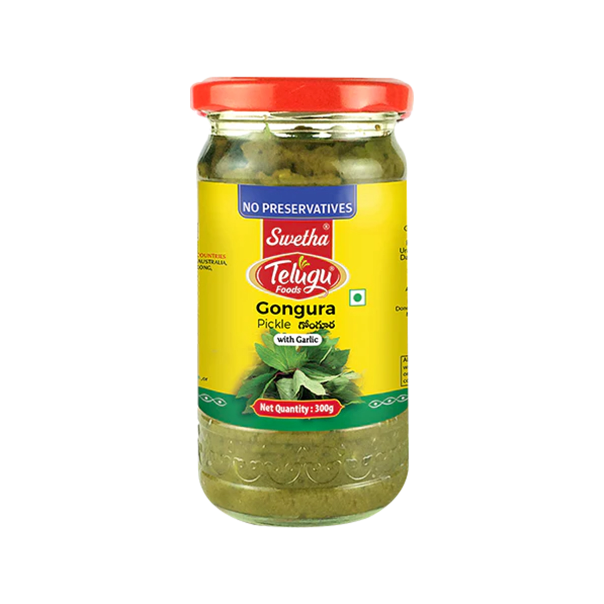 Swetha Telugu Foods - Gongura Pickle | 300g