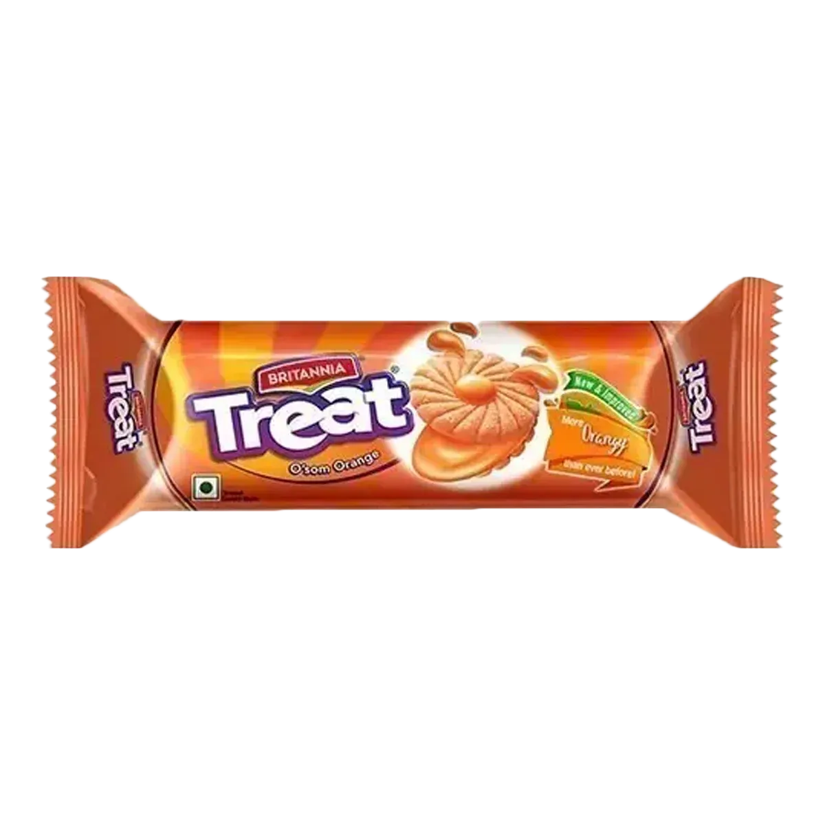 Britannia - Orange Cream Treat Biscuits | 100g