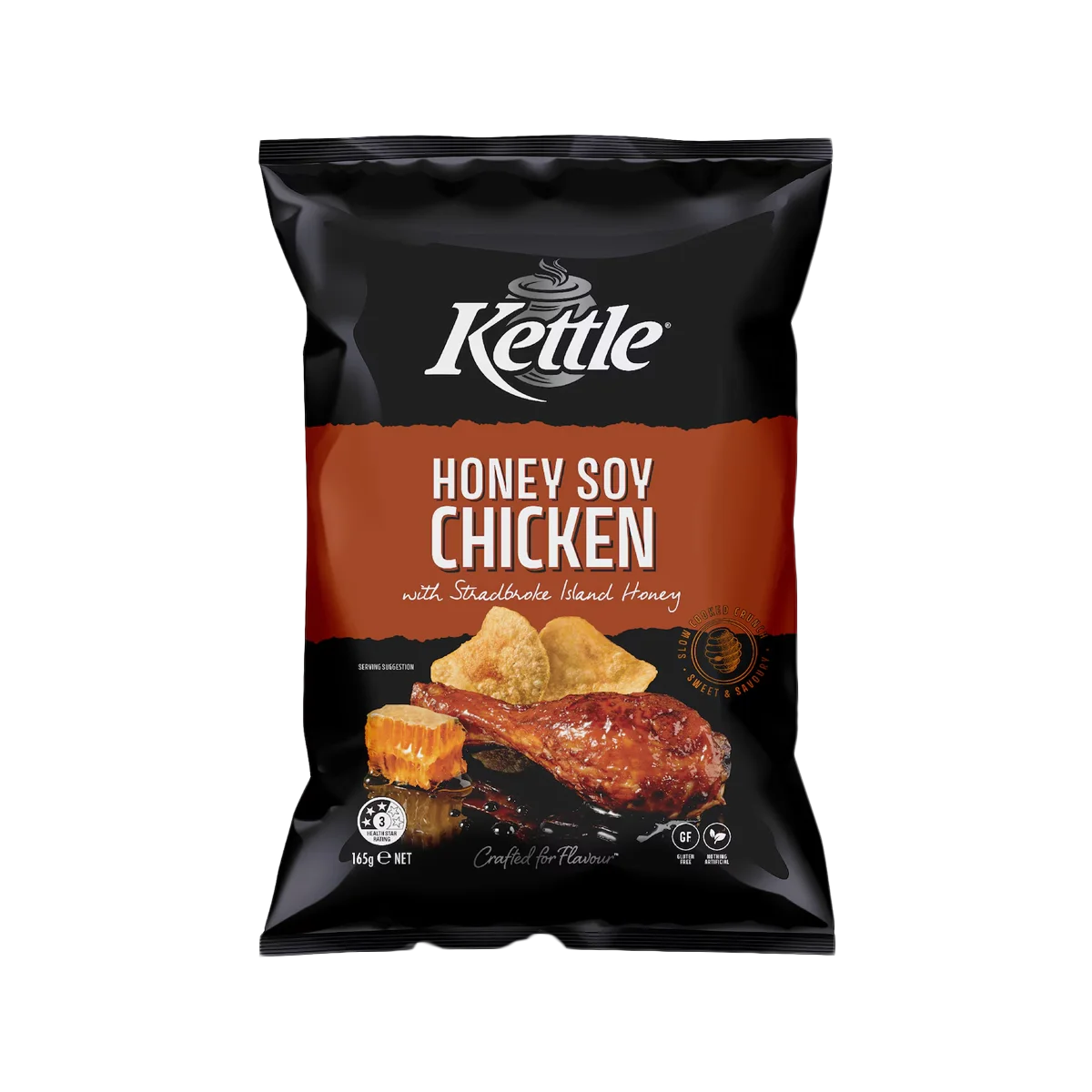 Kettle - Honey Soy Chicken Potato Chips | 165g