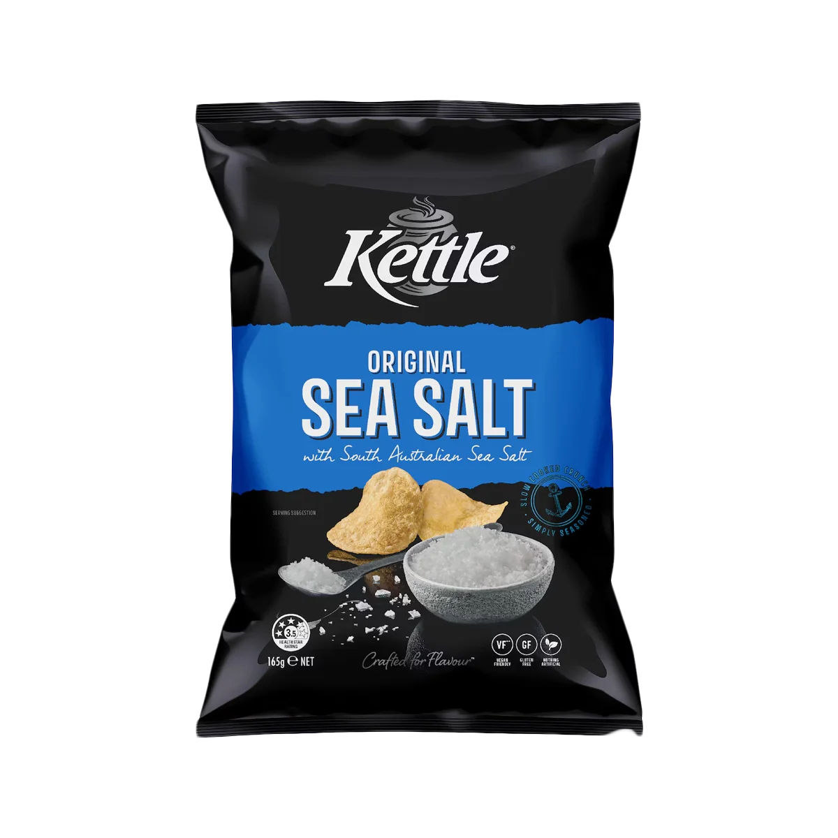 Kettle - Sea Salt Potato Chips | 165g