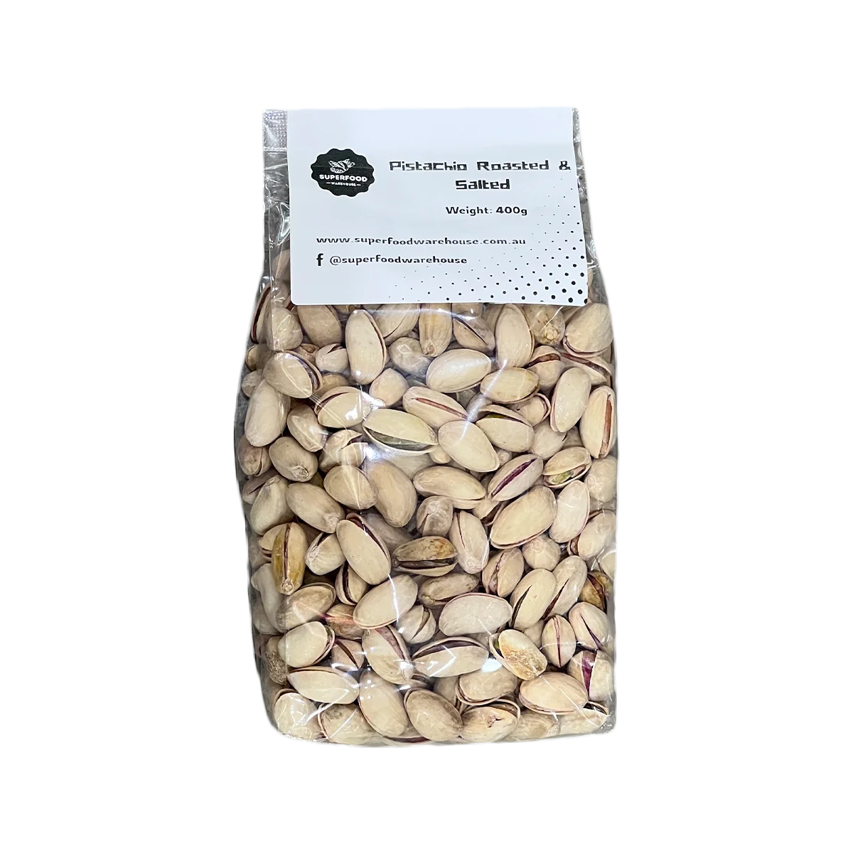 Superfood Warehouse - Pistachio In Shell Roasted and Salted | 400g
