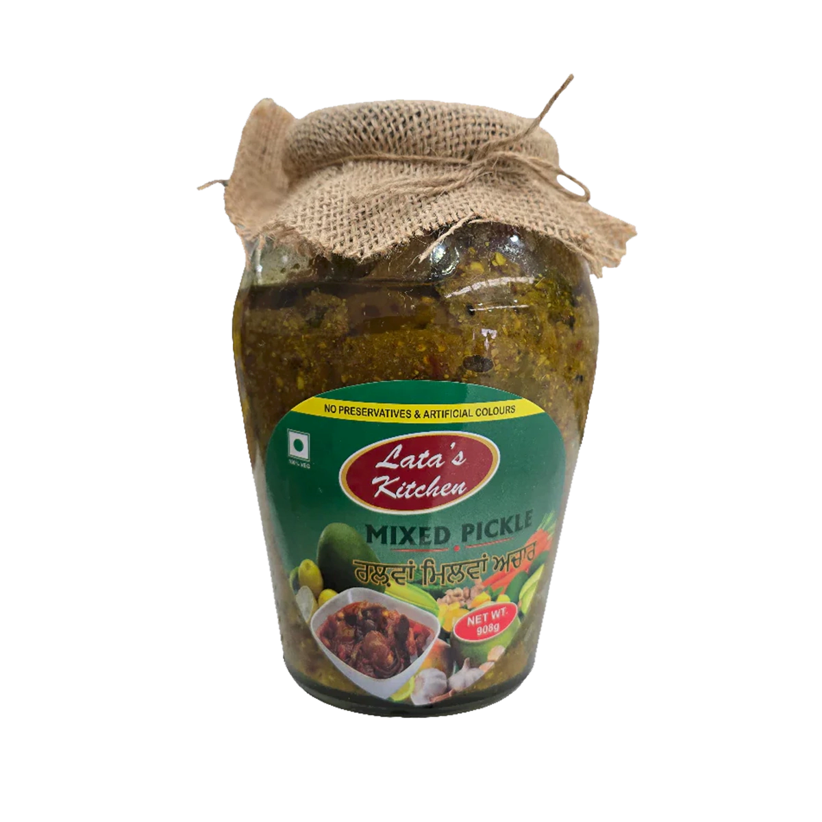Lata's Kitchen - Mixed Pickle | 908g