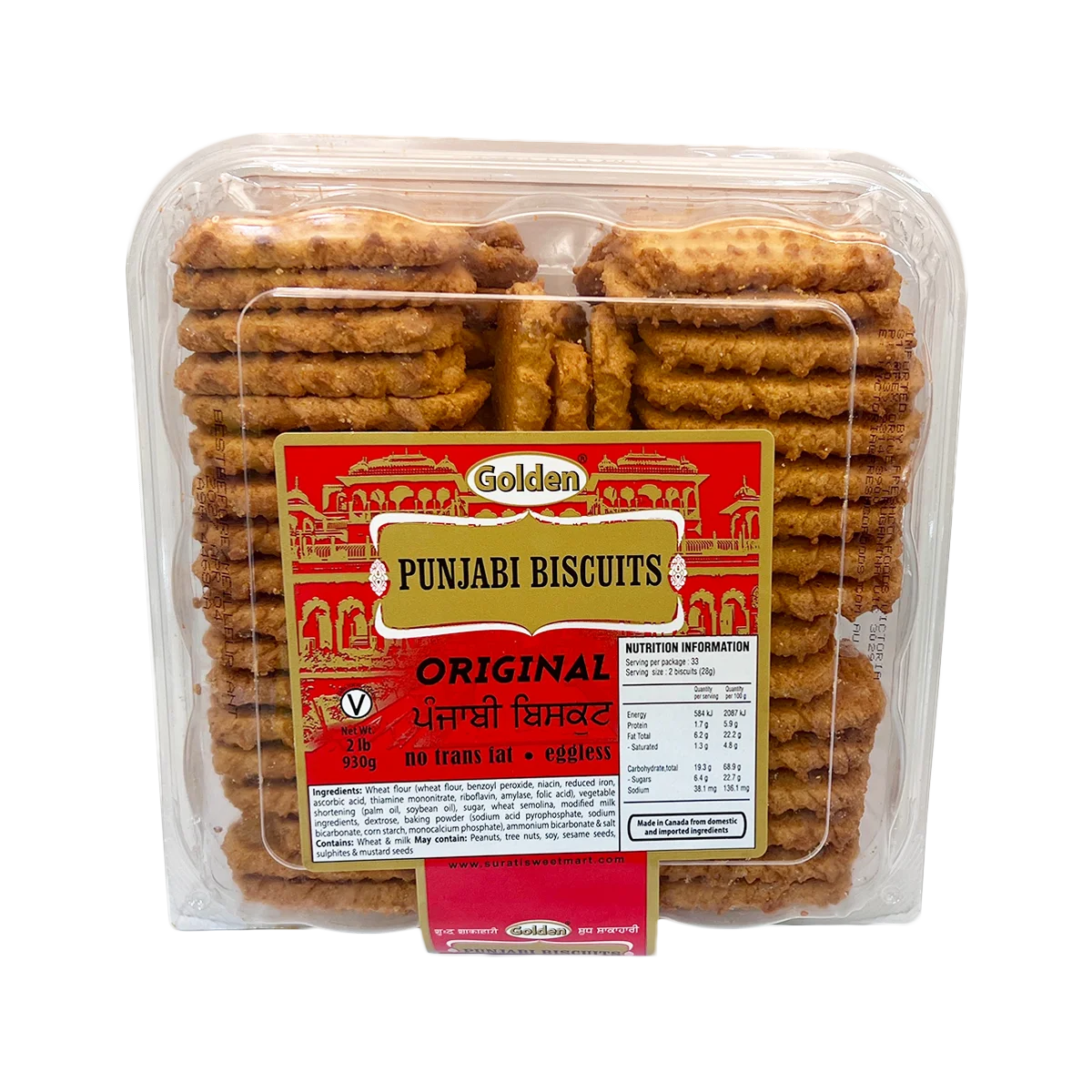 Golden - Punjabi Biscuits Original | 930g