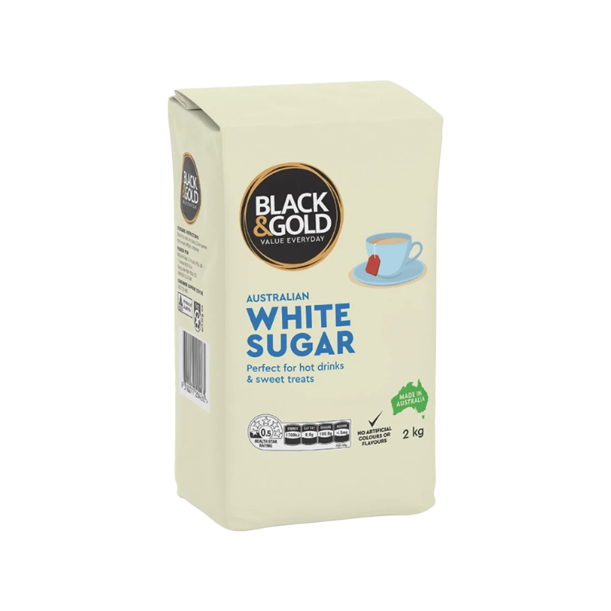 Black & Gold - White Sugar | 2kg