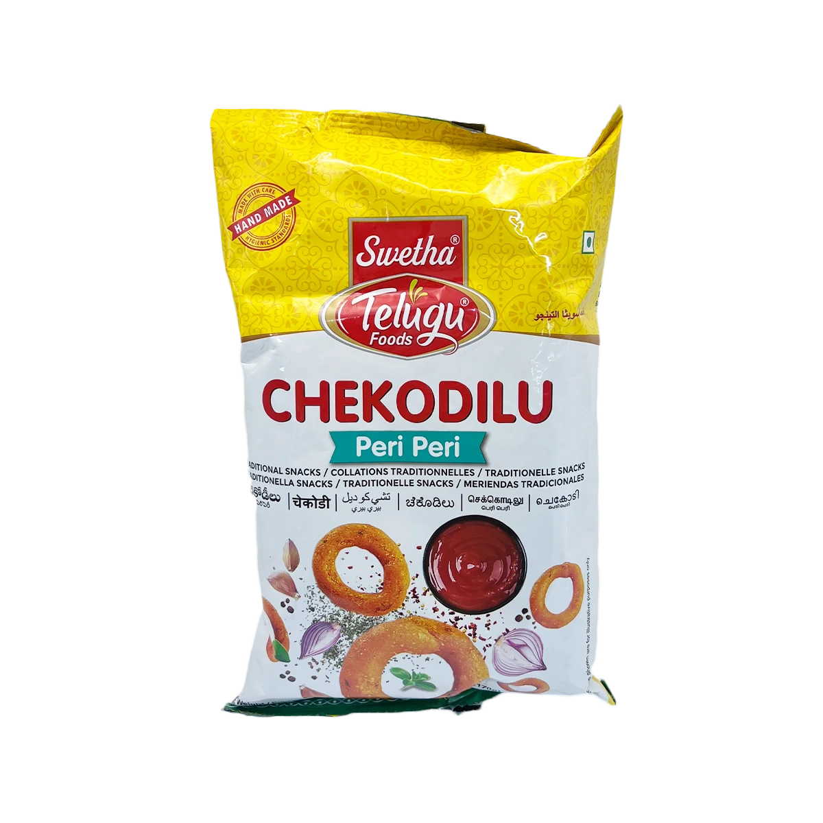 Swetha Telugu Foods - Peri Peri Chekodilu | 170g