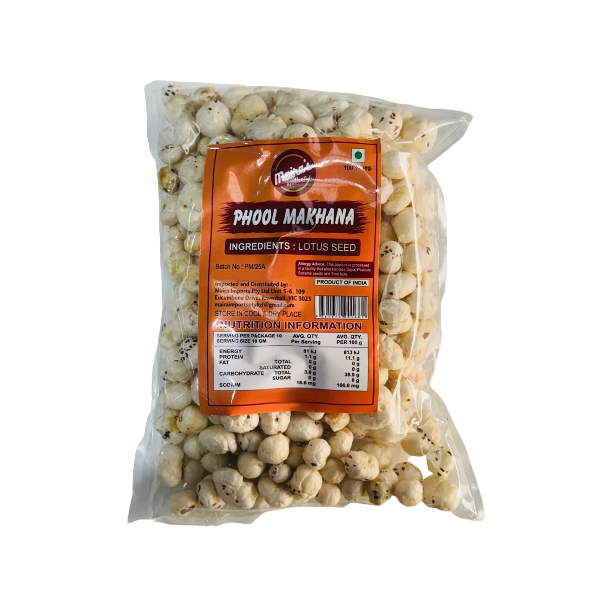 Maira's Kitchen - Phool Makhana Fox Nuts | 400g