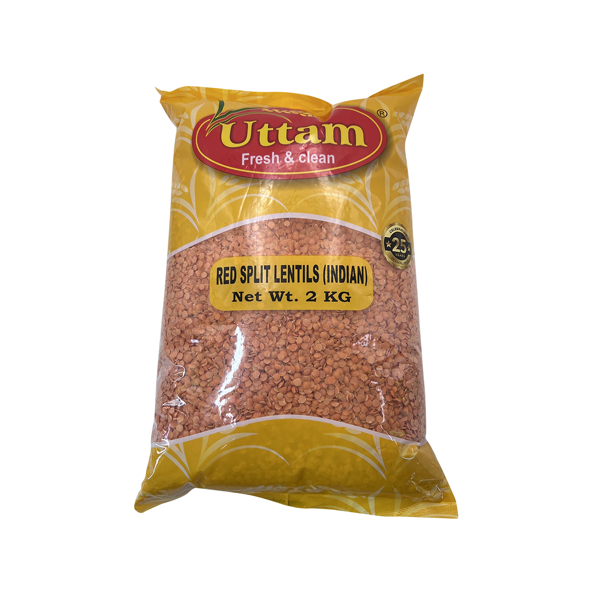 Uttam - Masoor Dal Red Lentils Split | 2kg