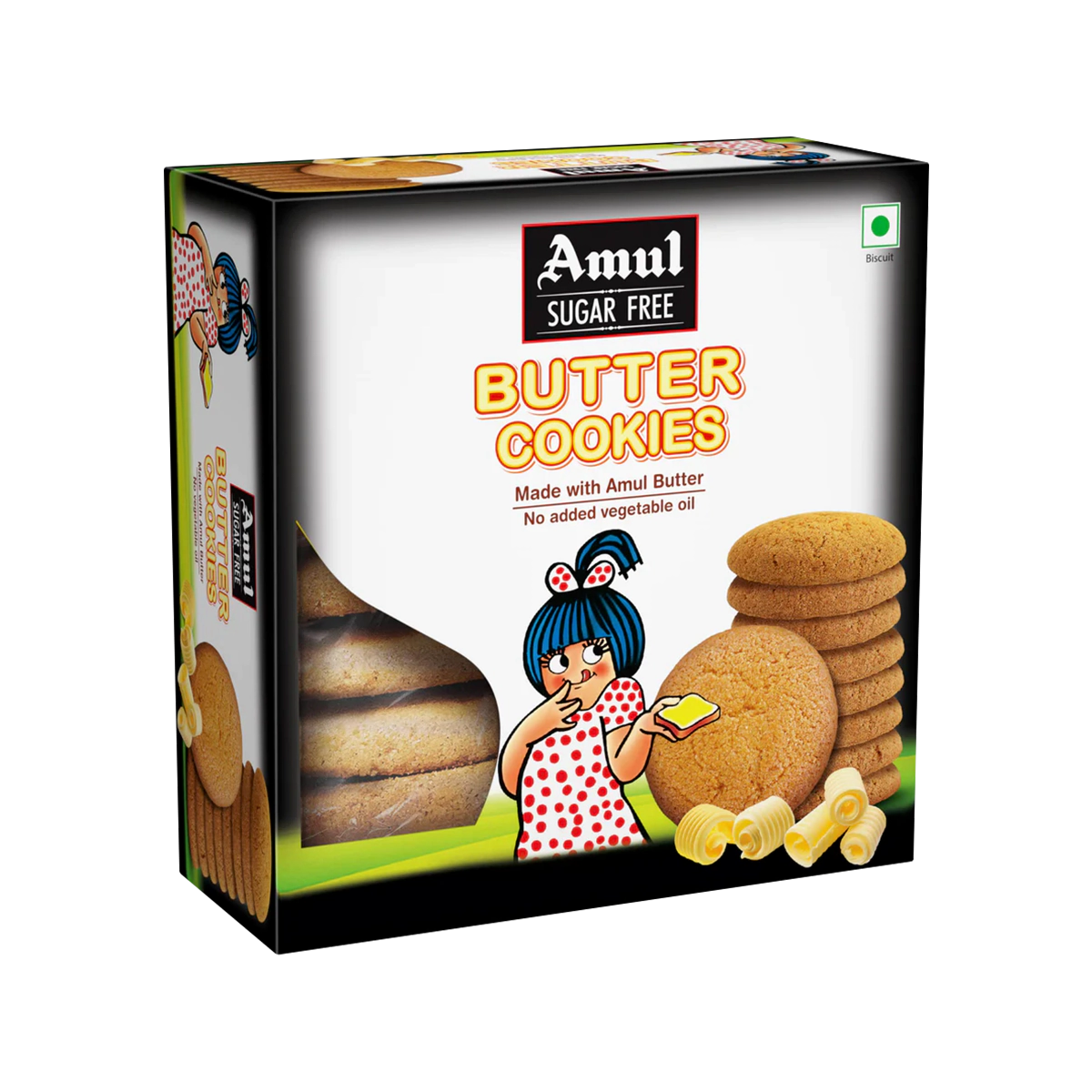 Amul - Pure Butter Sugar Free Cookies | 200g