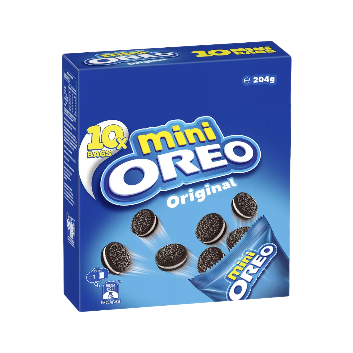 Oreo - Mini Original Cookies Multipack 10 Pack | 204g