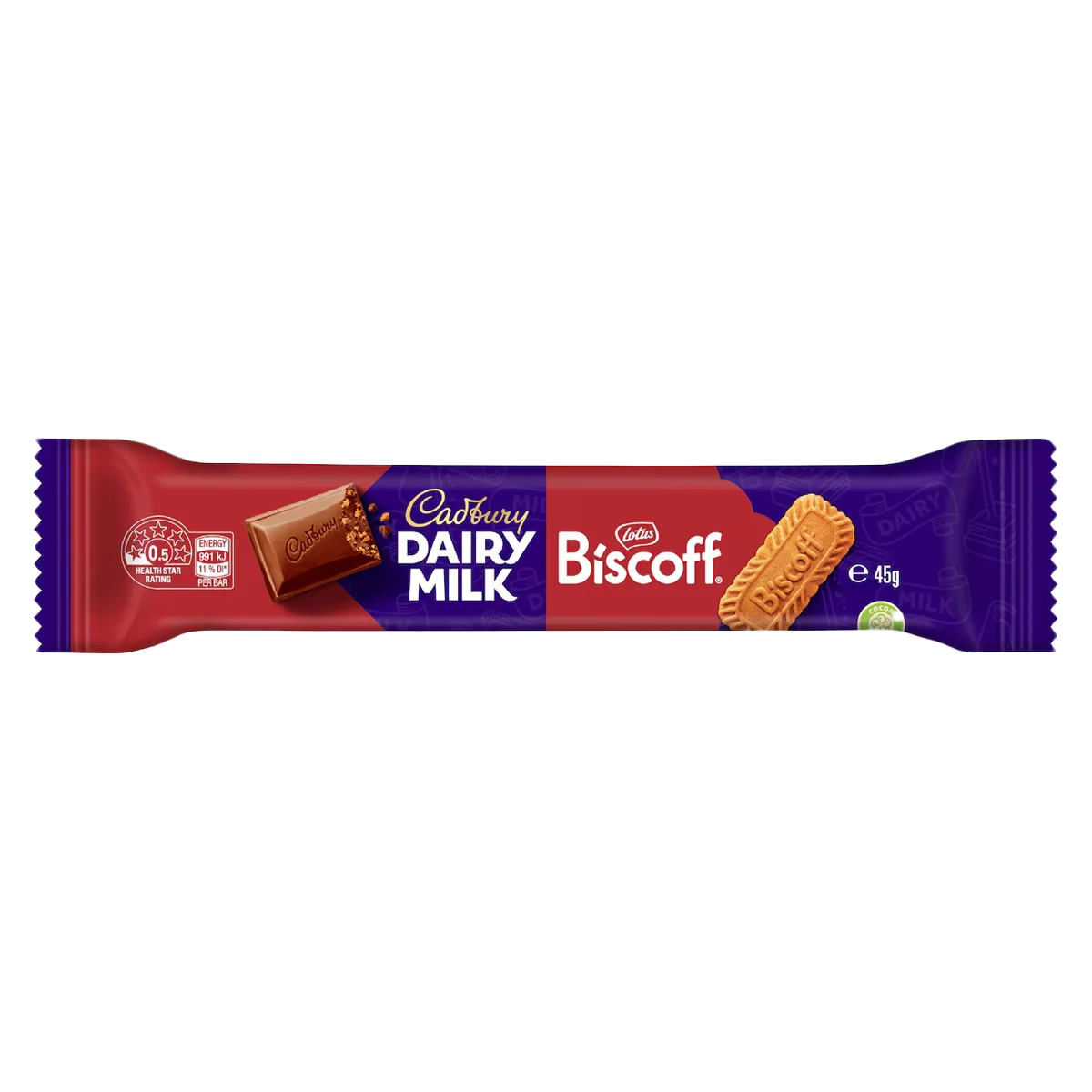 Cadbury - Dairy Milk Biscoff Chocolate Bar | 45g