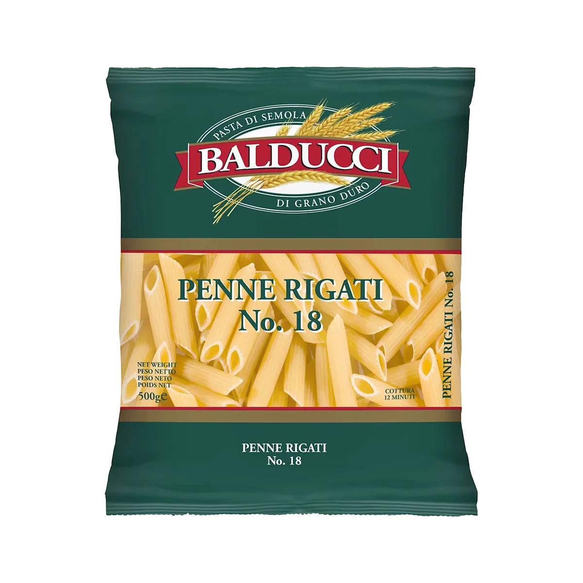 Balducci - Penne Rigati Pasta No 18 | 500g
