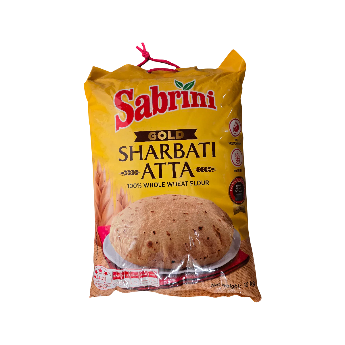 Sabrini - Sharbati Atta Flour | 10kg