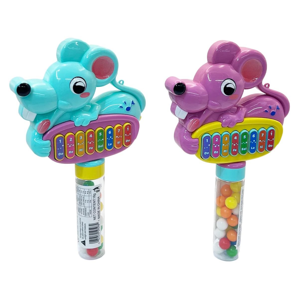 Jai Guruji - Musical Piano Mouse Toy Candy Tube | 1 Each