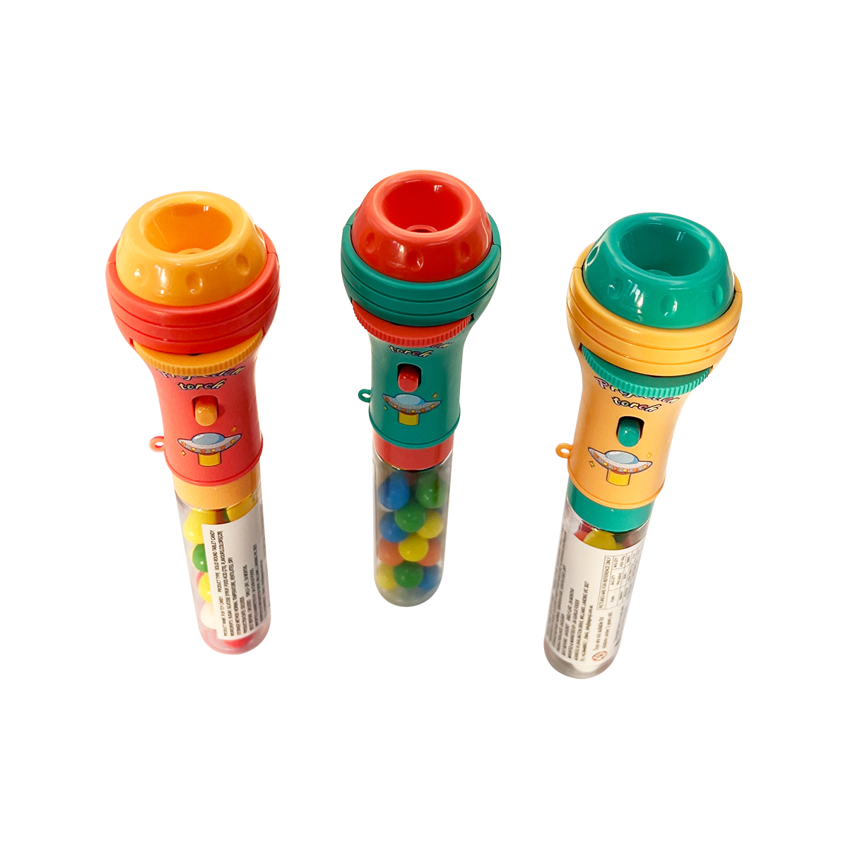Jai Guruji - Projection Torch Toy Candy Tube | 1 Each