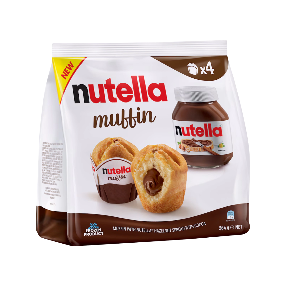 Nutella - Muffins with Nutella 4 Pack | 264g