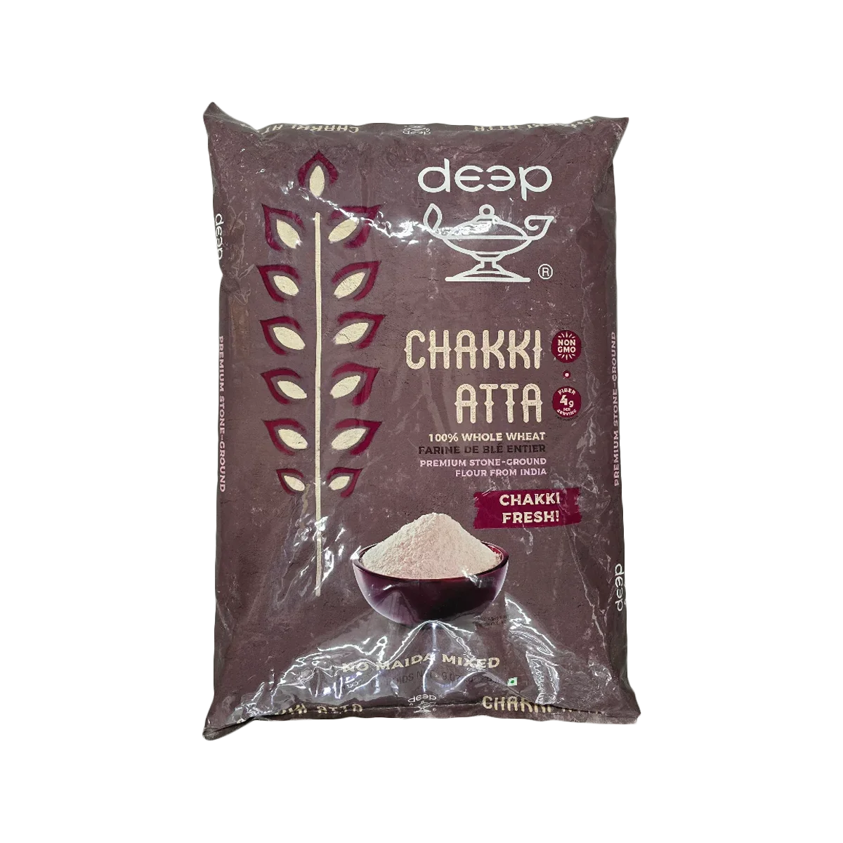 Deep - Chakki Atta (Wheat Flour) | 9.07kg