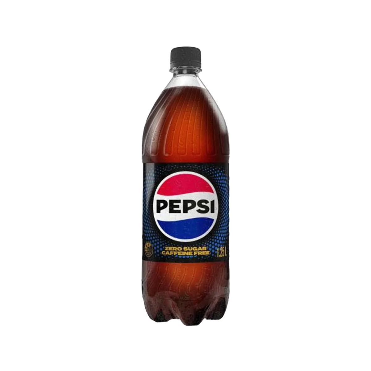 Pepsi Max - Caffeine Free Zero Sugar Soft Drink Bottle | 1.25L