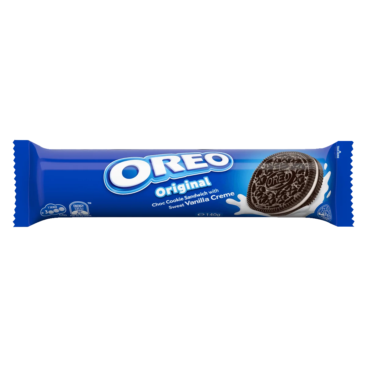 Oreo - Original Chocolate Cookie Vanilla Creme Sandwich Biscuits | 140g