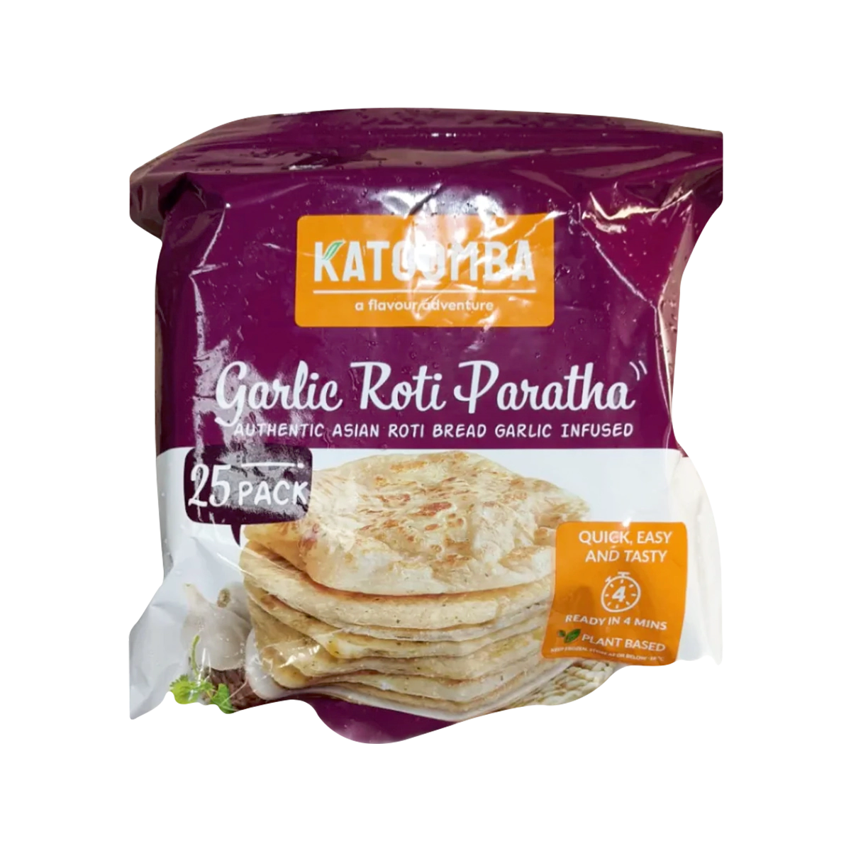 Katoomba - Garlic Roti Paratha | 25 Pcs