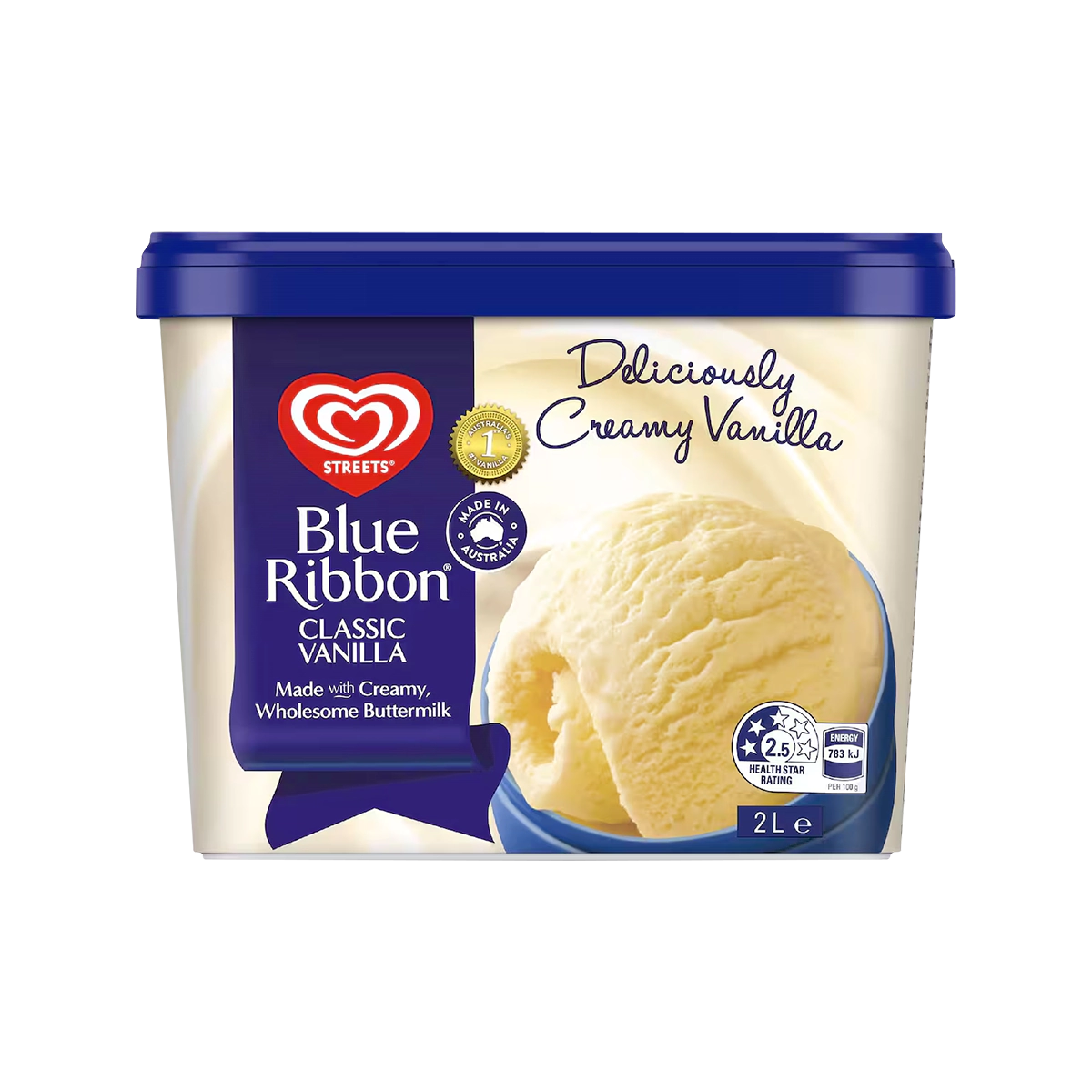 Blue Ribbon - Vanilla Ice Cream | 2L