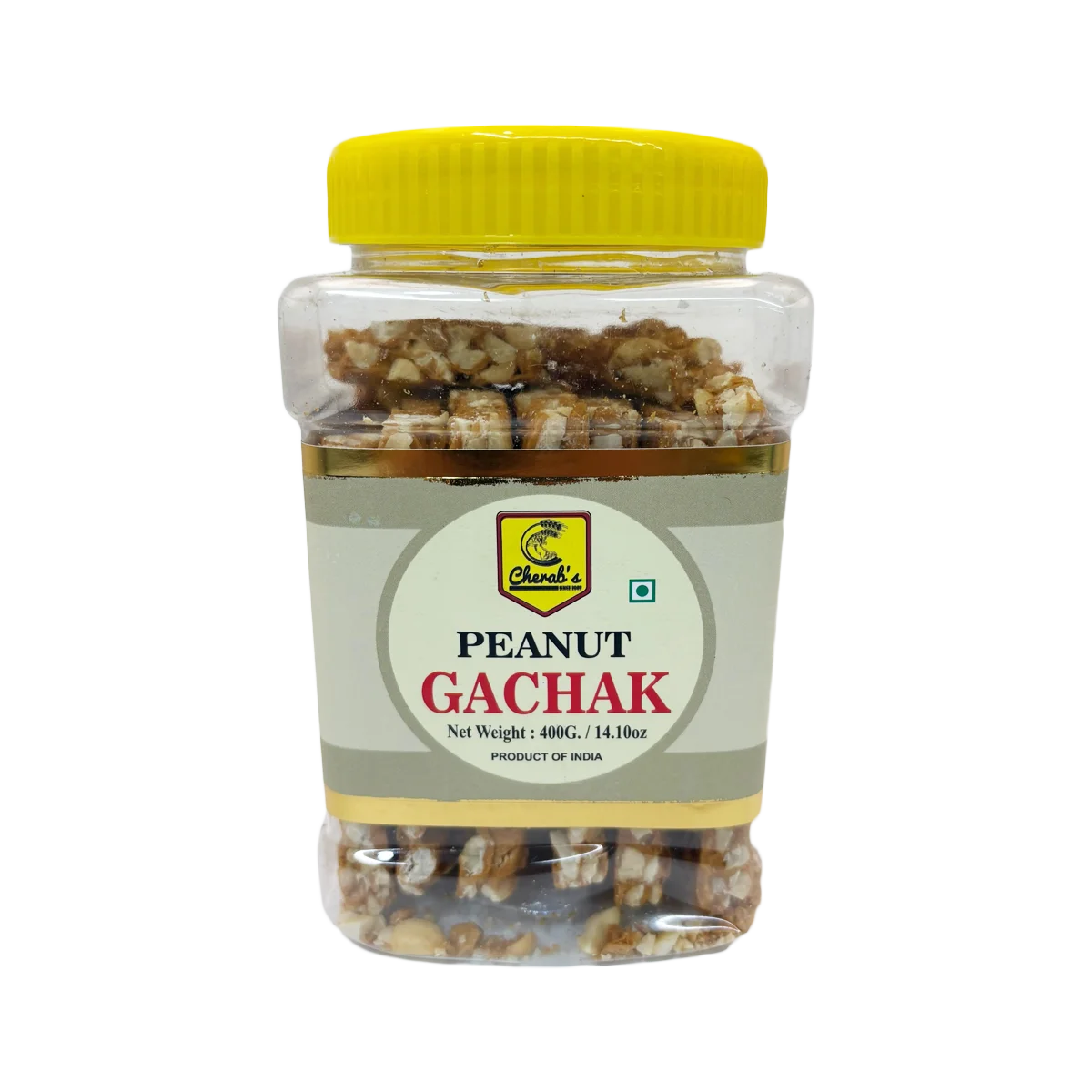 Cherabs - Peanut Gachak Chikki Jar | 400g