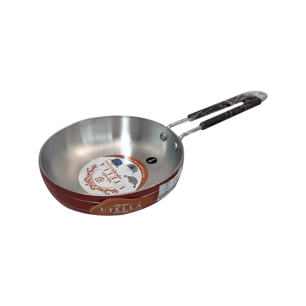Utella - Frypan Red Color Size 1 | 1 Each