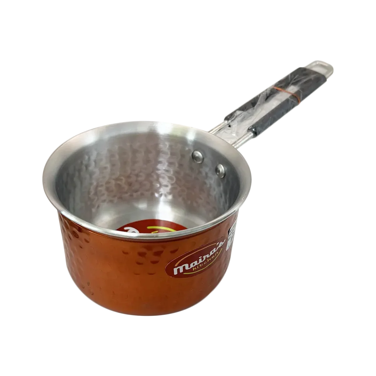 Maira's Kitchen - Hammered Sauce Pan Copper Color Size 2 | 1 Each