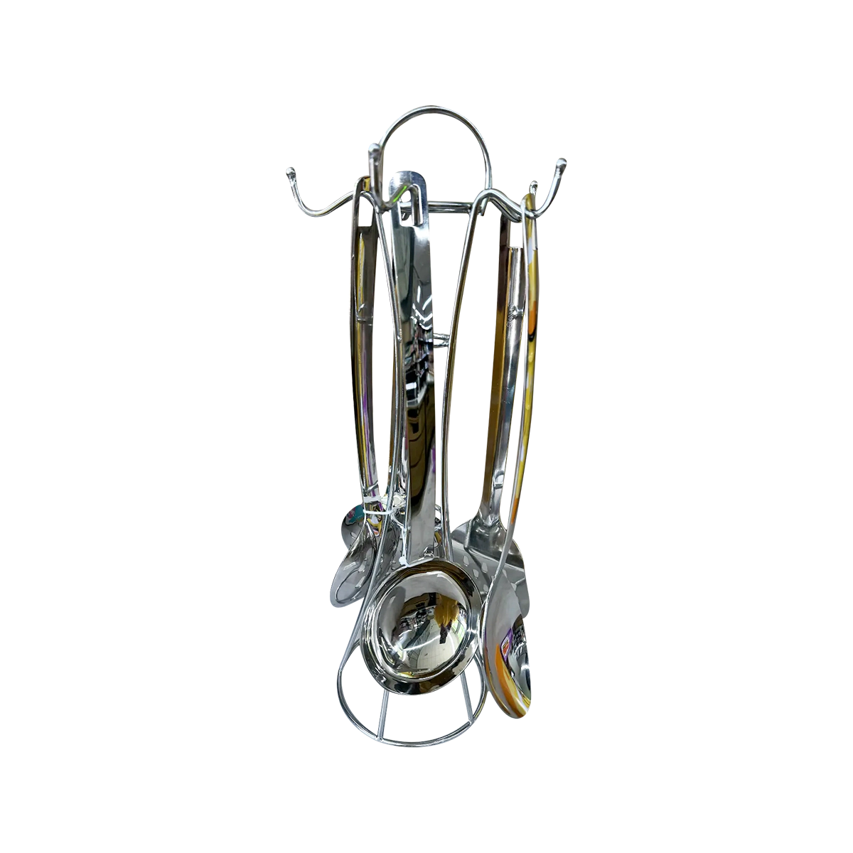 Elegante - Stainless Steel Dyna Kitchen Tool With Stand | 1 Pack