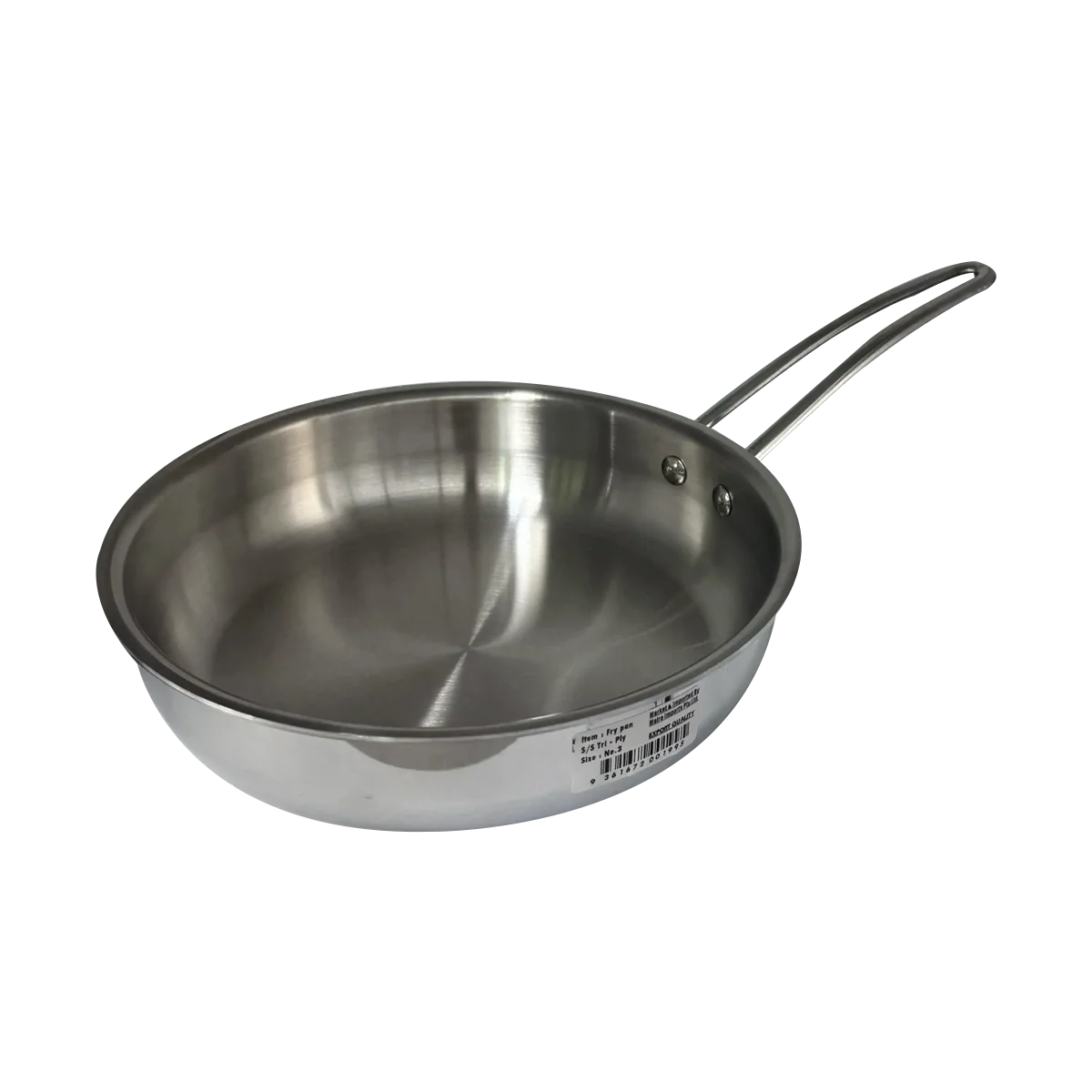 Utella - Triply Frypan Size 3 | 1 Each